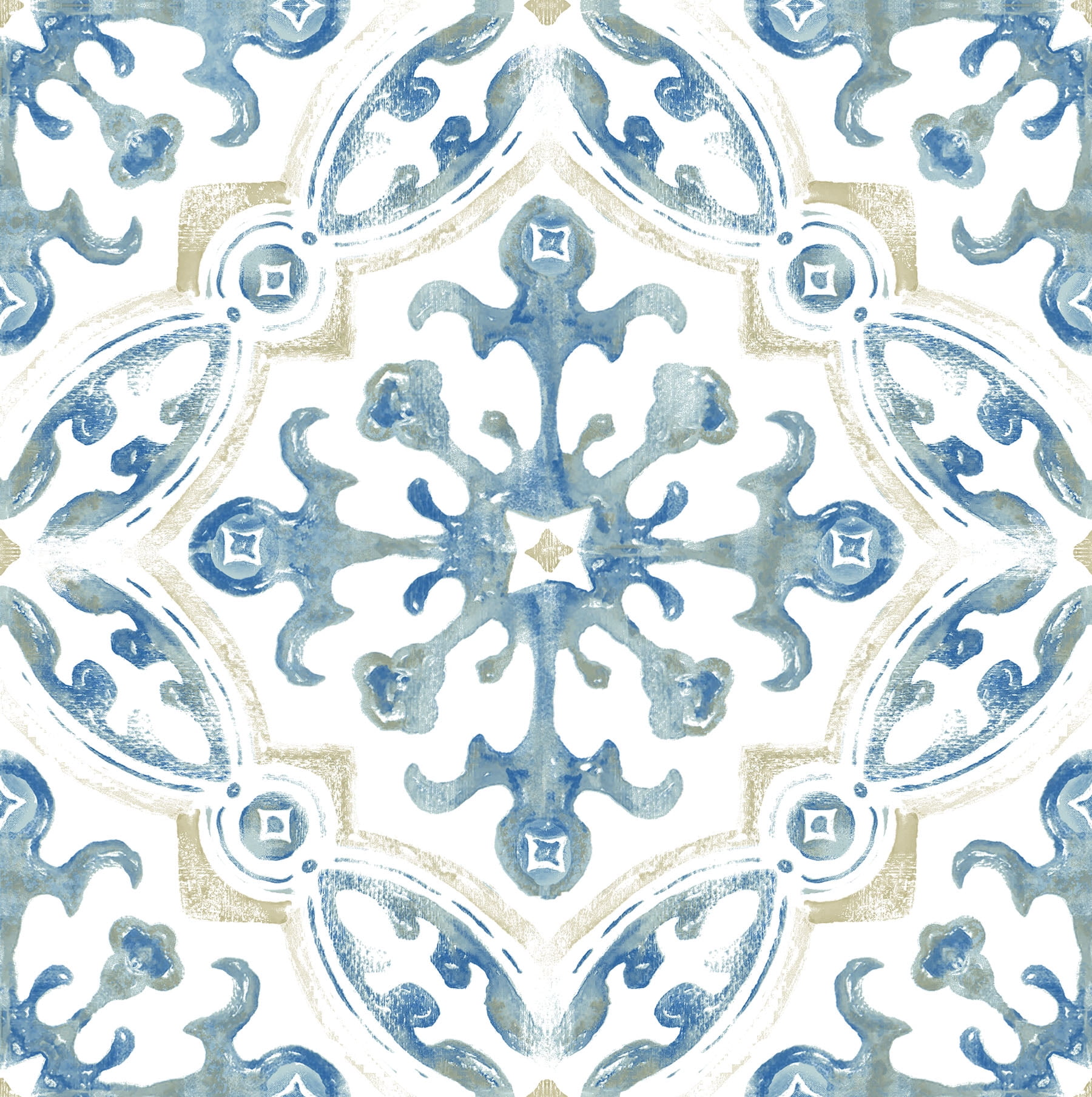 FloorPops Virgin Vinyl Blue FP3299 Tuscan Peel & Stick Floor Tiles FloorPops Virgin Vinyl Blue FP3299 Tuscan Peel & Stick Floor Tiles