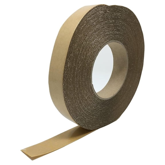Flooring Power Tape Adhesive System - Double Sided Acrylic Adhesive Tape - Use for Carpet, Cove Base, Transitions, Vinyl, Rubber - Acrylic Adhesive Instantly - 1" Wide X 164" Long