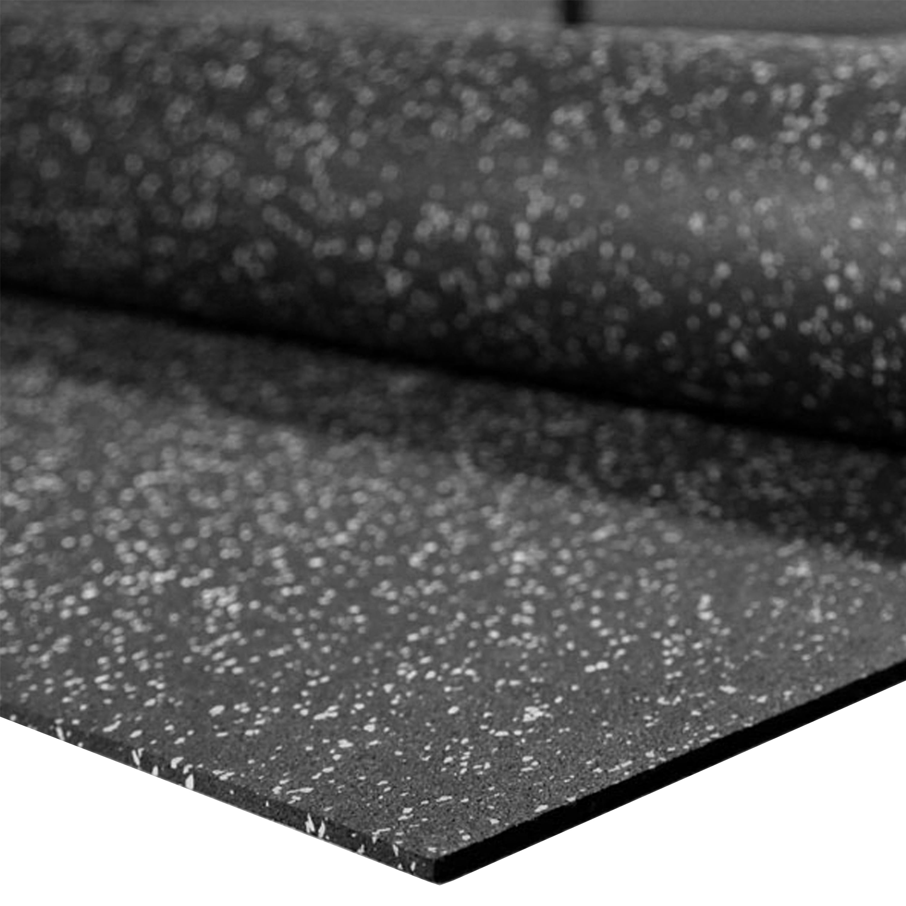 FlooringInc 1/4" Thick Tough Gym Floor & Equipment Mats, 4'x10', Grey