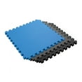 thumbnail image 1 of FlooringInc 1" Multipurpose Foam Tiles, Playroom, Aerobic, 2"x2", Black, 6 Tiles, 24 sqft, 1 of 7