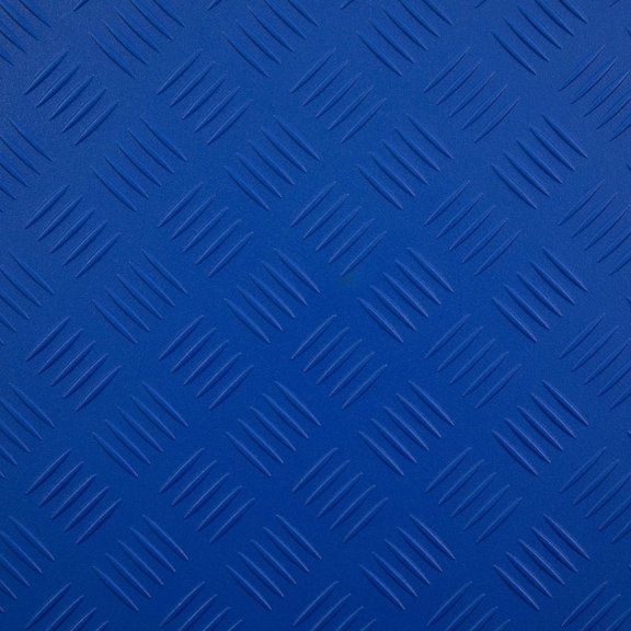 FlooringInc Nitro Flex Protective Garage Flooring Tiles, 20.5"x20.5", 8 Tiles, 23.36 Sqft, Diamond Pattern, Blue