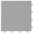 thumbnail image 1 of FlooringInc Nitro Garage Floor Tiles, Coin Pattern, Interlocking, Gunmetal, 12"x12", 16 pack, 16 sq/ft, 1 of 10