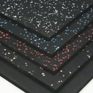 25pcs. of 4ft. x 6ft. x 3/4in. Thick Rubber Floor Mats