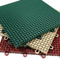 thumbnail image 1 of FlooringInc Rugged Grip-Loc Tiles, 12"x12", 25 Pack, Brick Red, 1 of 7