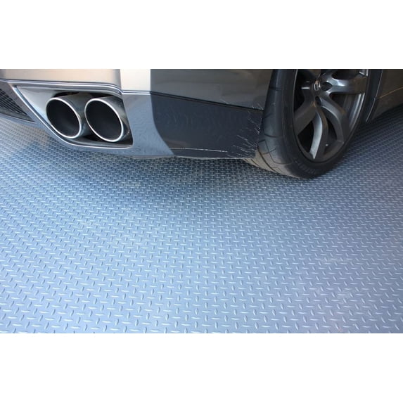 FlooringInc Standard Grade 5ft x 12ft Diamond Nitro Garage Flooring Roll Out Protecting Mats