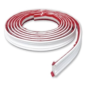 WallPops White Flexible Trim Peel & Stick Moulding