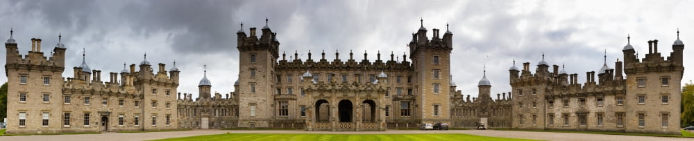 Floors Castle Scottish Borders Scotland Canvas Art - John Short Design Pics (44 x 9)