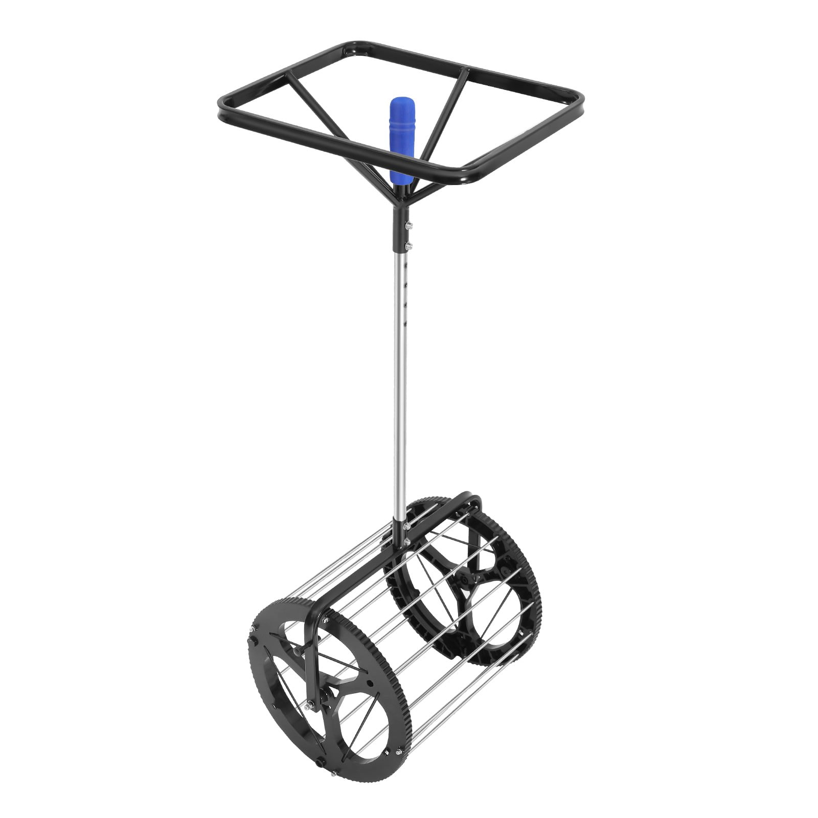 Floorstanding Stainless Steel Tennis Ball Collector 2 in 1 Ball Catcher Automatic Tennis Training Ball Picker