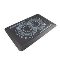 Let's Gel Eco-Pro Continuous Comfort Anti-Fatigue Black Floor Mats 36" Wide