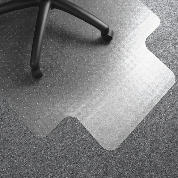 Floortex® Anti-Static Vinyl Lipped Chair Mat Carpets up to 3/8" 36" x 48"