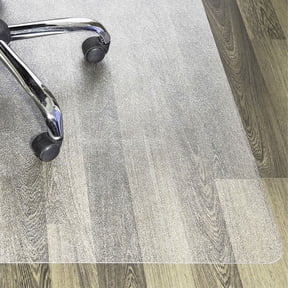 Floortex Cleartex Advantagemat Plus APET Chairmat - Hard Floor - 60" Length x 48" Width - Rectangle - Clear | Bundle of 2 Each