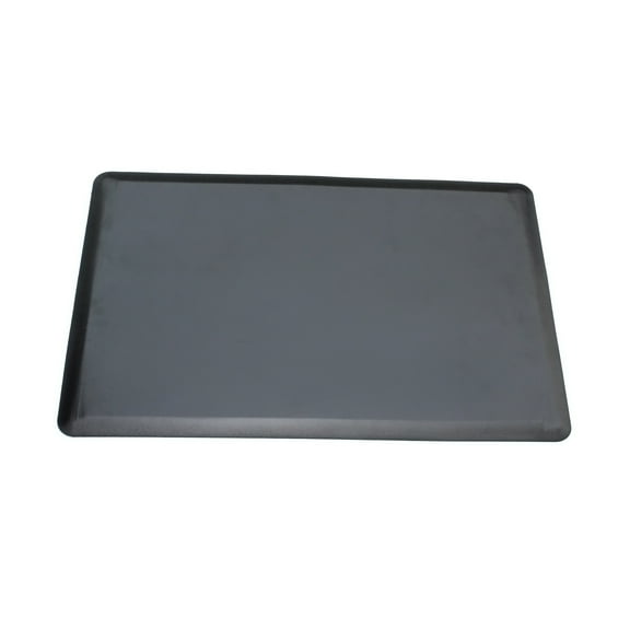 Floortex® Doortex® Black Foam PVC Anti-Fatigue Mat - 16" x 24"
