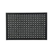 Floortex® Doortex® Open-Top Black Anti-Fatigue Mat - 24" x 35"