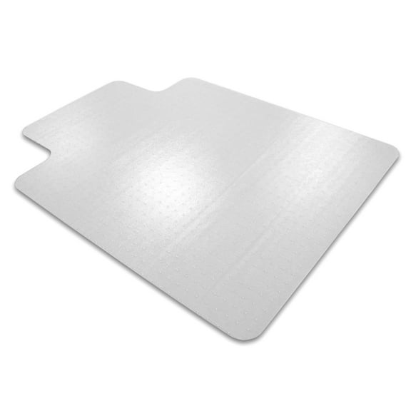 Floortex Polycarbonate Lipped Chair Mat for Carpets up to 1/2" - 35" x 47"