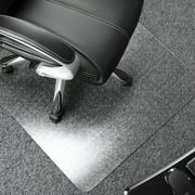 Floortex  Polycarbonate Square Chair Mat Carpets up to 1/2 - 48 x 48
