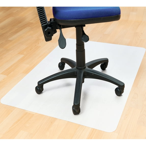 Floortex® Polypropylene Anti-Slip Foldable Chair Mat Hard Floors 35" x 46"