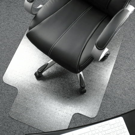 Floortex® Ultimat® Polycarbonate Lipped Clear Chair Mat for Carpets up to 1/2" - 35 x 47"