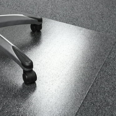 Floortex® Vinyl Rectangle Chair Mat Carpets up to 1/4" 30" x 48"