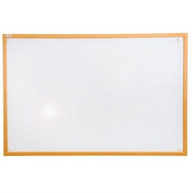 FloortexUSA 48 x 36 in. Viztex Lacquered Steel Magnetic Dry
