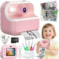 thumbnail image 1 of Flooyes Kids Digital Camera Instant Print, Christmas Birthday Gifts for Girls Boys, Toy for 3 4 5 6 7 8+ Year Old Kids Toddlers-Pink, 1 of 7