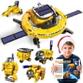 thumbnail image 1 of Flooyes 6-in-1 Solar Robot Kit, STEM Toys Educational Science Kit for Kids Boys Girls Ages 7 8 9 10 11 12, Birthday Gift for Boys, 1 of 7