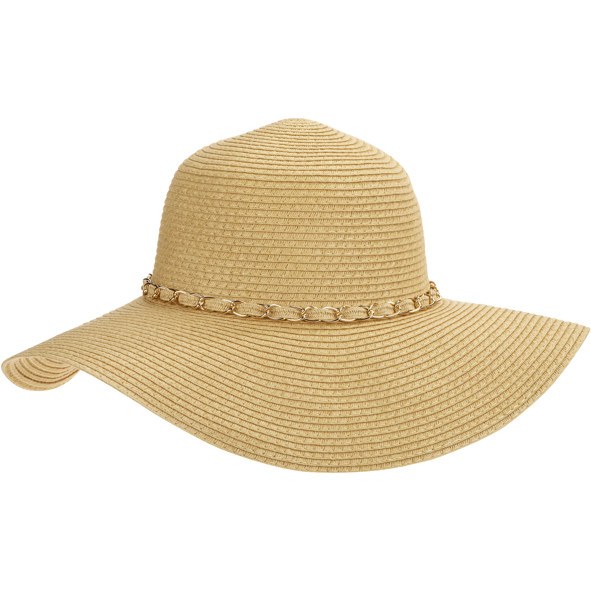 Floppy Chain Hat Tan - image 1 of 1