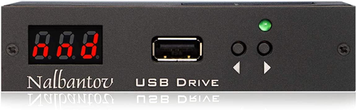 Floppy Disk USB Emulator Nalbantov N-Drive 1000 for AKAI MPC-2000 + OS 1.72