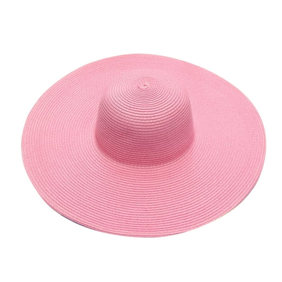 Floppy Hats for Women, Audhol Sun Beach Hats Women, Floppy Summer Hats with Wide Brim, Summer Hats for Women Sunhat for Women Foldable Women's Sun Hats Pink One Size