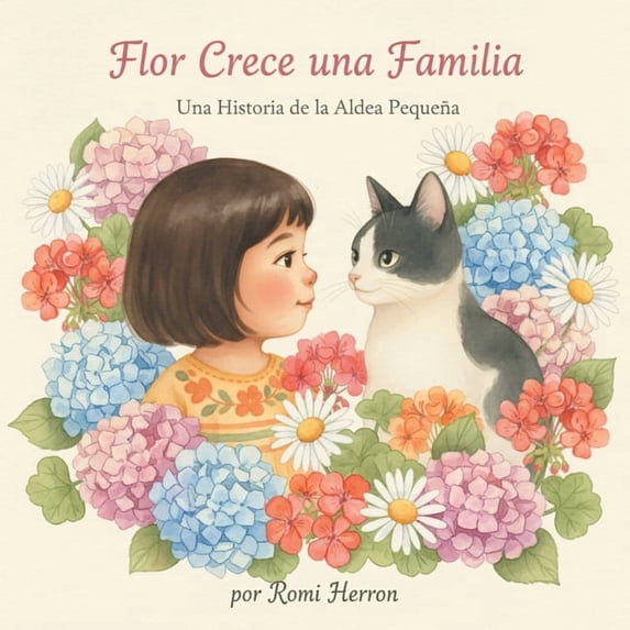 Flor Crece una Familia: Una Historia de la Aldea Pequeña (Libro Infantil para Aprender a Contar en Español): Una Histori, (Paperback)