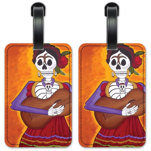 Flor Y Cano - Luggage ID Tags / Suitcase Identification Cards - Set of 2