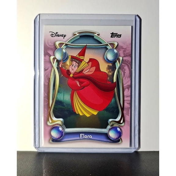 Flora 2025 Topps Disney Wonder #29 Card Sleeping Beauty