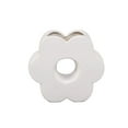 thumbnail image 1 of Flora Bunda 7"H Ceramic Flower  Vase,Ivory, 1 of 2