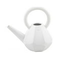 thumbnail image 1 of Flora Bunda 9.5" Mtwh Geo Ceramic Watering Can, 1 of 2