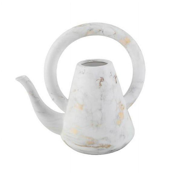 Flora Bunda CTC1789E-GDMBL 10' Loop GD Marble Ceramic Watering Can