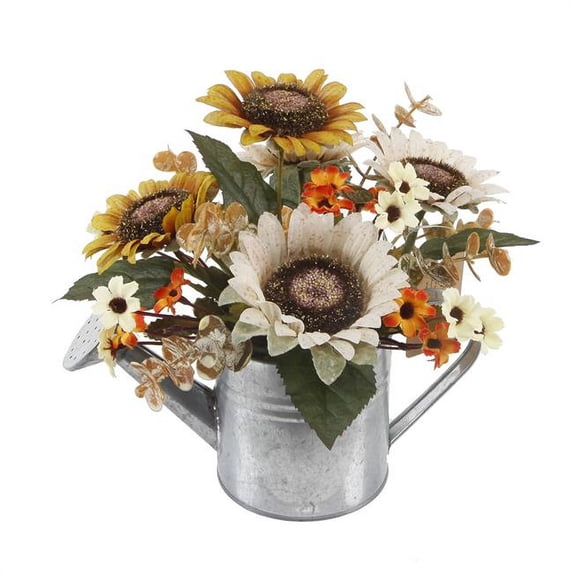 Flora Bunda FA1759E 9' SUNFLOWERS MIX IN Watering Can