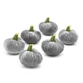 thumbnail image 1 of Flora Bunda FA2517E-GY S/6 GREY VELVET PUMPKINS IN BOX(SM), 1 of 3