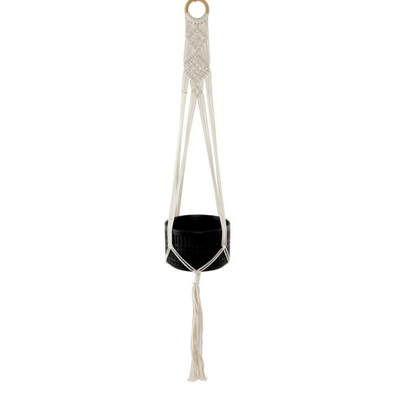 Flora Bunda 43" H hanging macrame planter hanger
