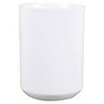 thumbnail image 1 of Flora Bunda Tabletop 6.25" Everyday Matte Solid White Ceramic Vase (4.5"L x 4.5"W x 6.25"H), 1 of 5