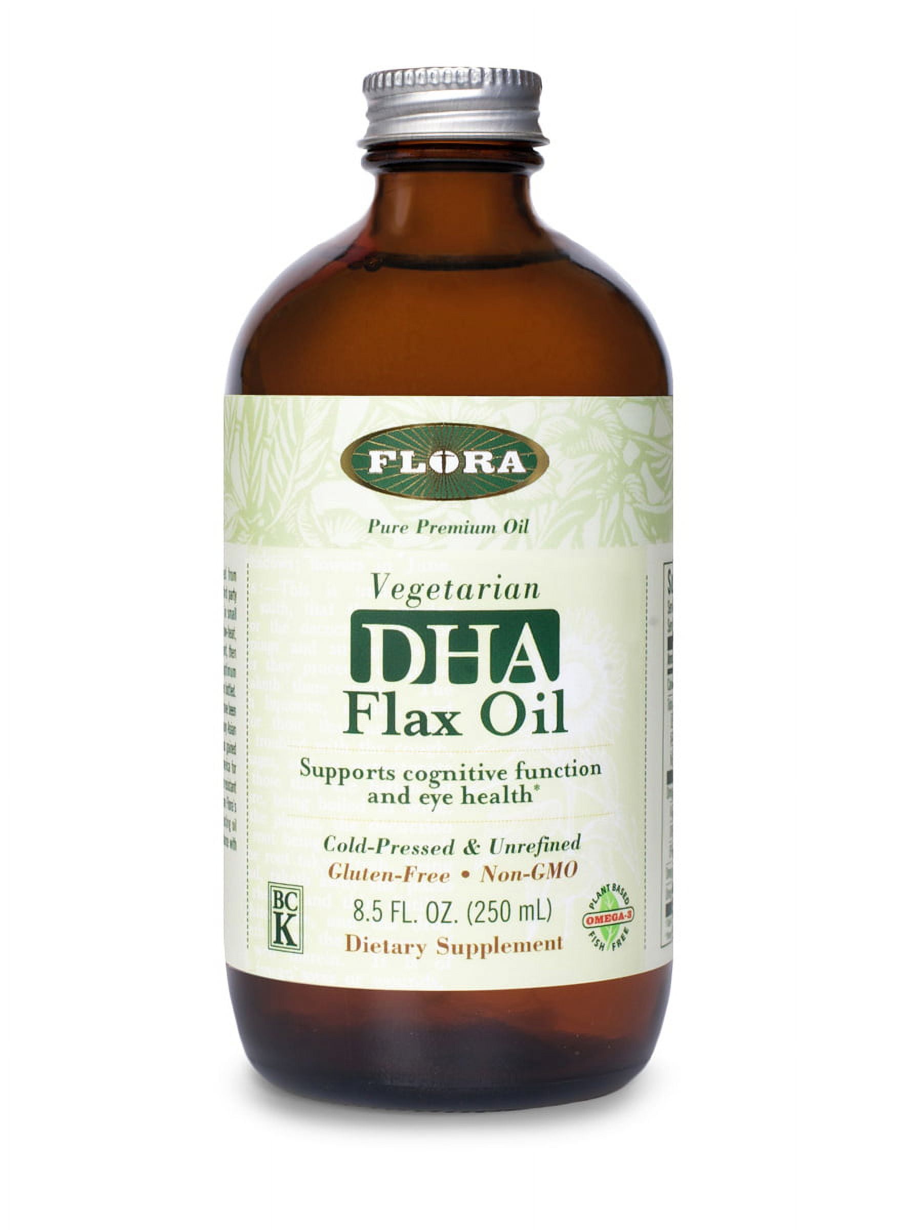 Flora DHA Flax Oil 8.5 Oz