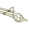 thumbnail image 1 of Flora Double Curtain Rod 120-170 inch - Light Gold, 1 of 3