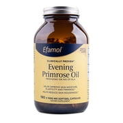 Efamol Evening Primrose Oil, Providing 108 Mg GLA, Clinically Proven, Helps Improve Skin Moisture, Elasticity and Firmness, Reduce Skin Roughness, Naturally Rich in GLA 180 x 1000 Mg Softgel Capsules