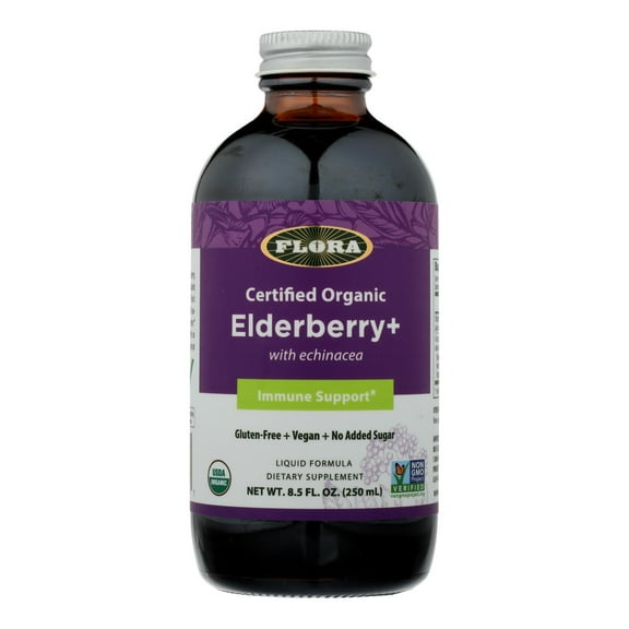 Flora - Elderbry Plus Immune - 1 Each-8.5 FZ
