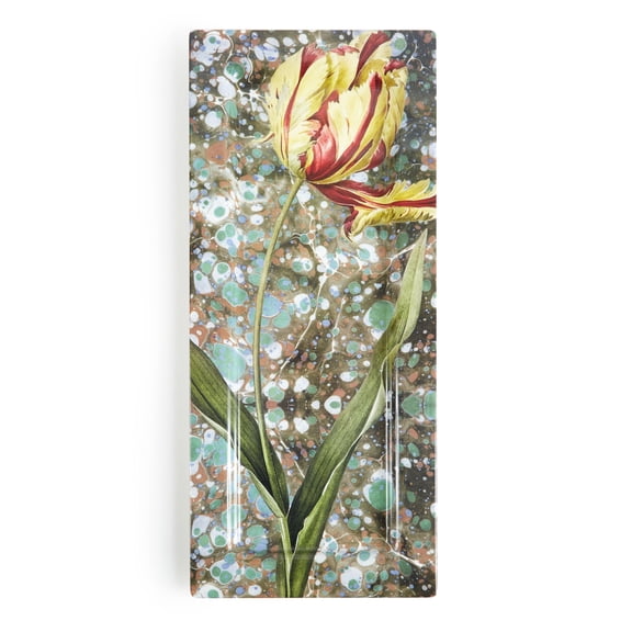Flora & Fauna XL Melamine Serving Platter Multicolor Garden