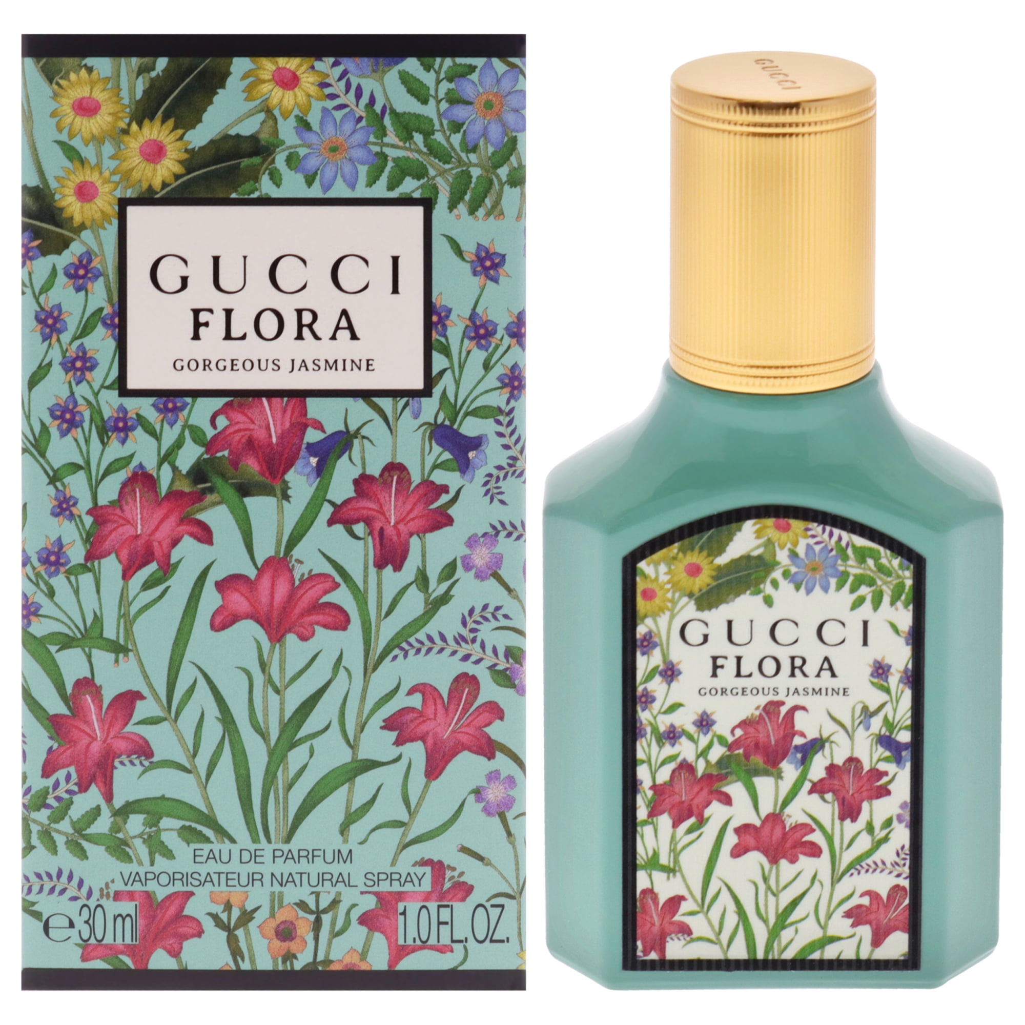 1oz Gucci Flora Gorgeous Jasmine - Floral Gardenia Scent Eau