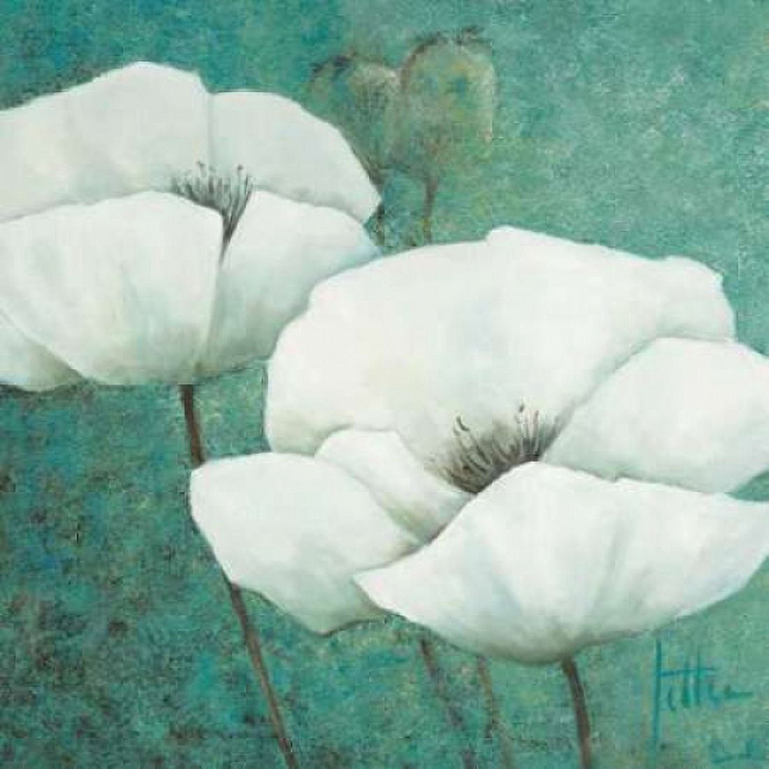 Flora I Canvas Art - Jettie Roseboom (24 x 24)