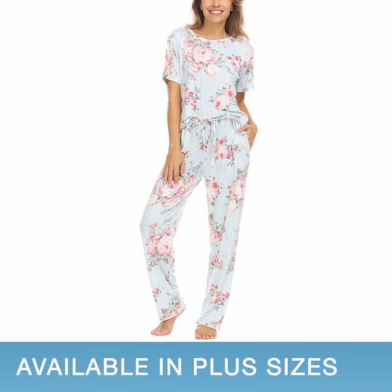 Flora Nikrooz Ladies' Size Medium Super Soft 2-Piece Pajamas, Blue ...