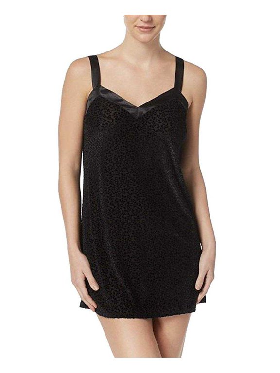 Nikrooz Womens Burnout Sheer Velvet Chemise