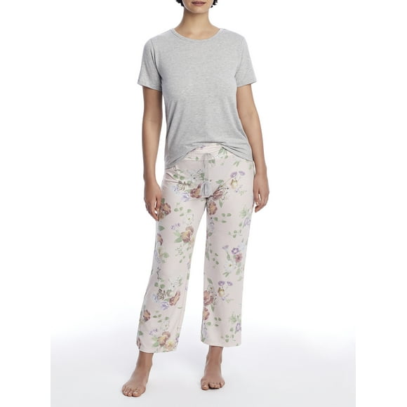 Womens Deandra Knit Pajama Set Style-Q81159