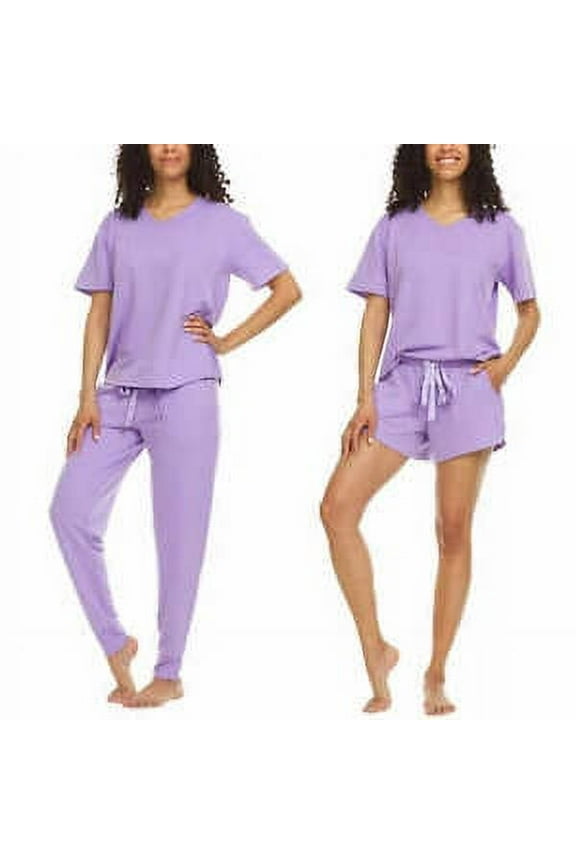 Womens French Terry 3-Pieces Lounge Set