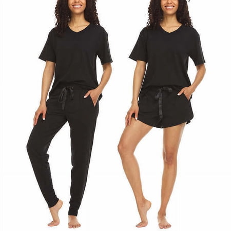 Flora Nikrooz Womens French Terry 3-Pieces Lounge Set